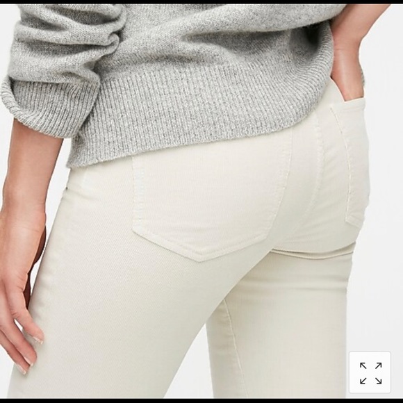 off white ankle pants